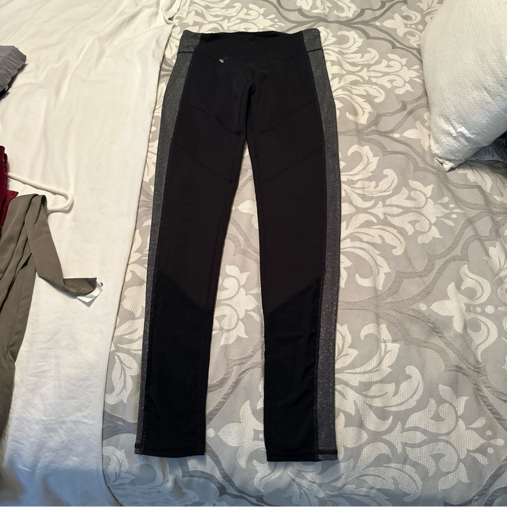 Black and Gray Leggings